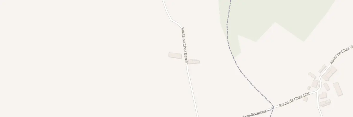 Plan du 3 Rte de Chez Bazoin à Condéon