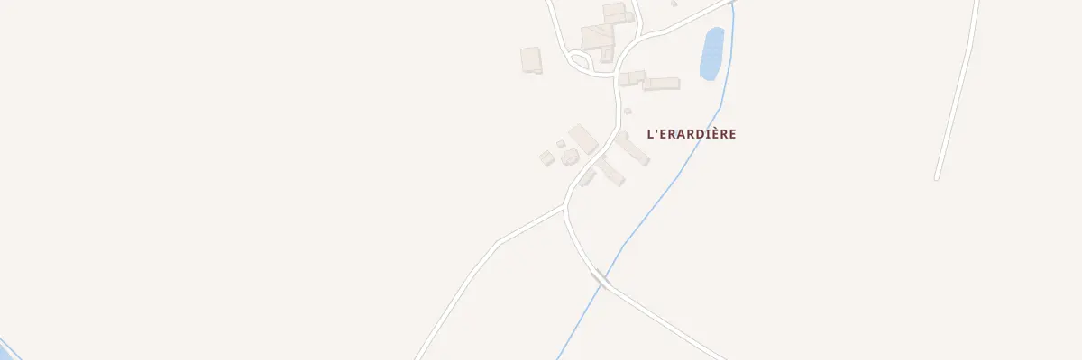 Plan du 10 L’Erardière à Champfrémont