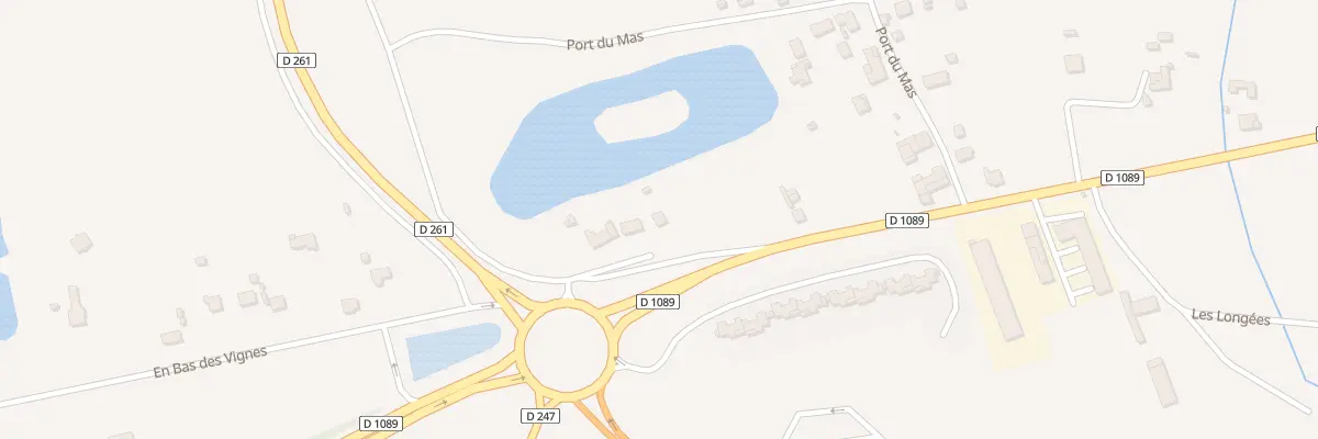 Plan du 321 Port du Mas à Abzac