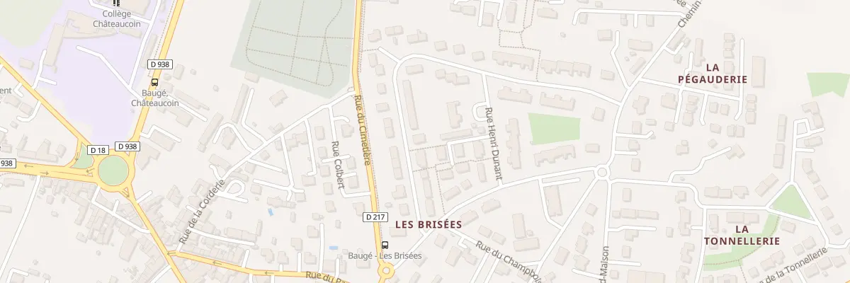 Plan du 15 Rue de Milngavie à Baugé-en-Anjou