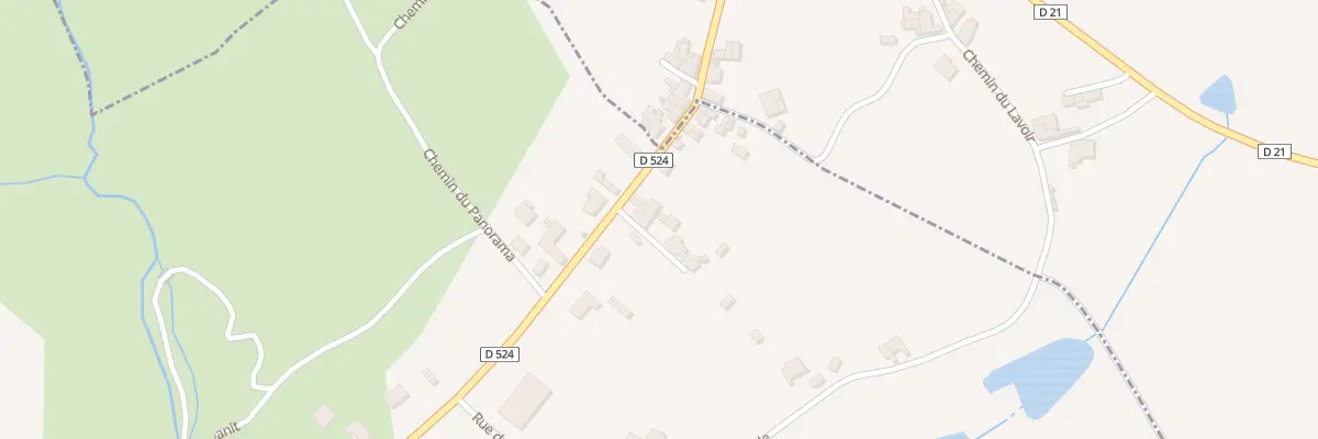 Plan du 3 Imp de la Napaude aux Châteliers