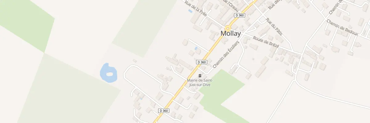 Plan du 68 Rue du Bellay à Saint-Just-sur-Dive