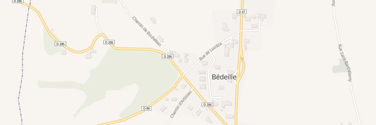Plan du 5046 Arregayat à Bédeille