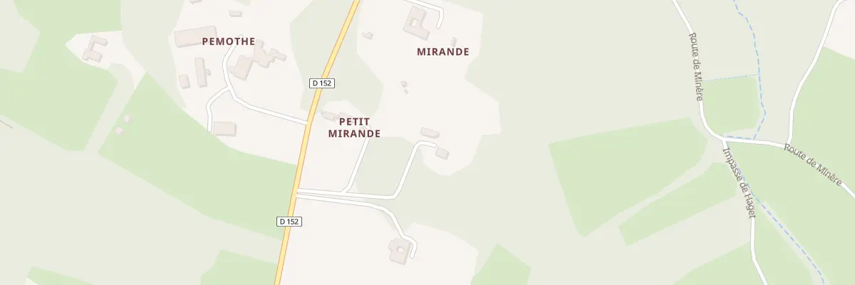 Plan du 97 Rte de Panjas à Estang