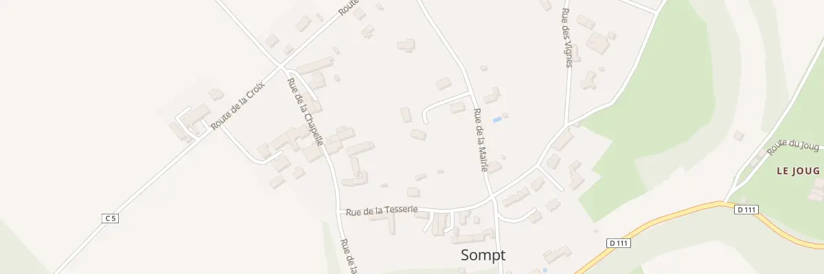 Plan du 2 Imp du Chêne à Fontivillié
