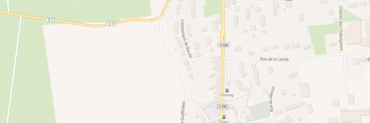 Plan du 16 Lot de Bel Air à Baugé-en-Anjou