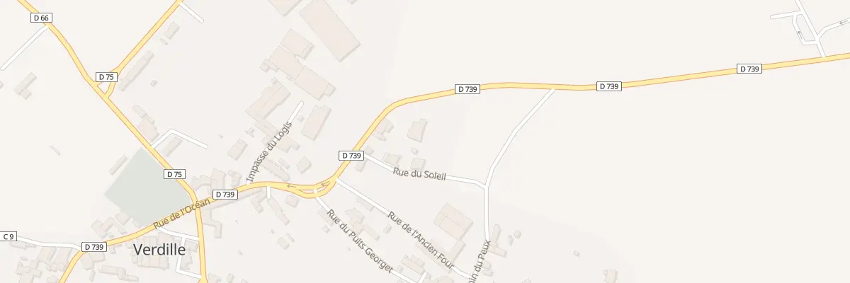 Plan du 1 Rue de l’Océan à Verdille