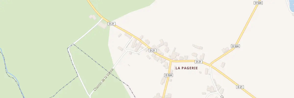 Plan du 13 Rte de Vausseroux à Vasles