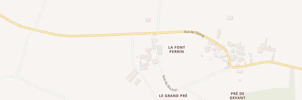 Plan du 3 Rue du Bouvier à Chives