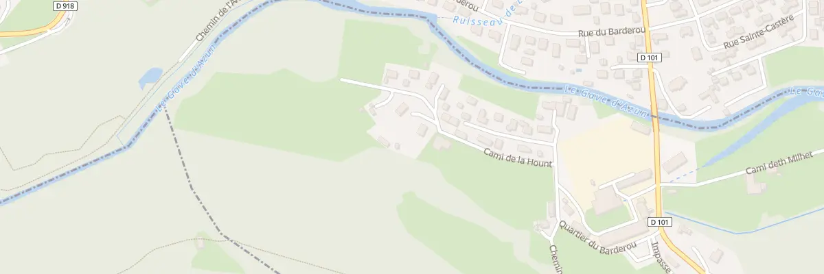 Plan du 9 Cami de la Hount à Lau-Balagnas