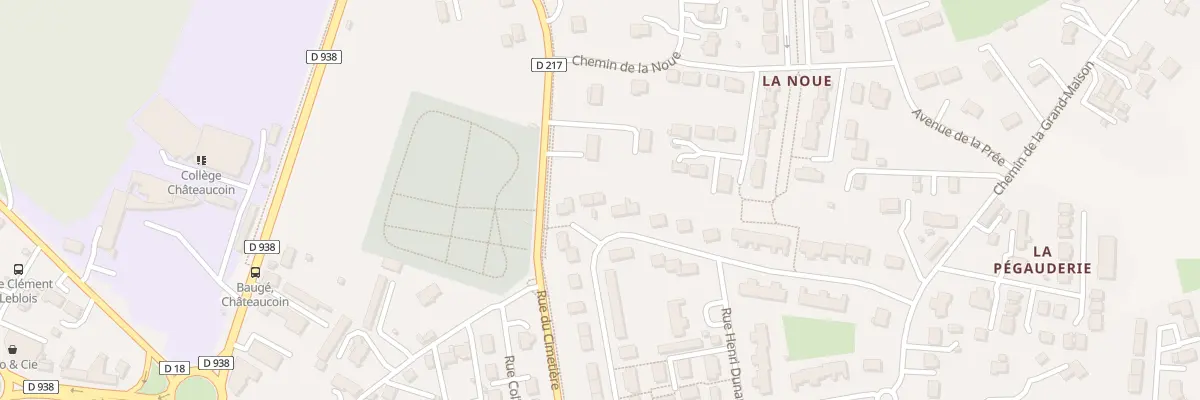 Plan du 28 Rue de Milngavie à Baugé-en-Anjou