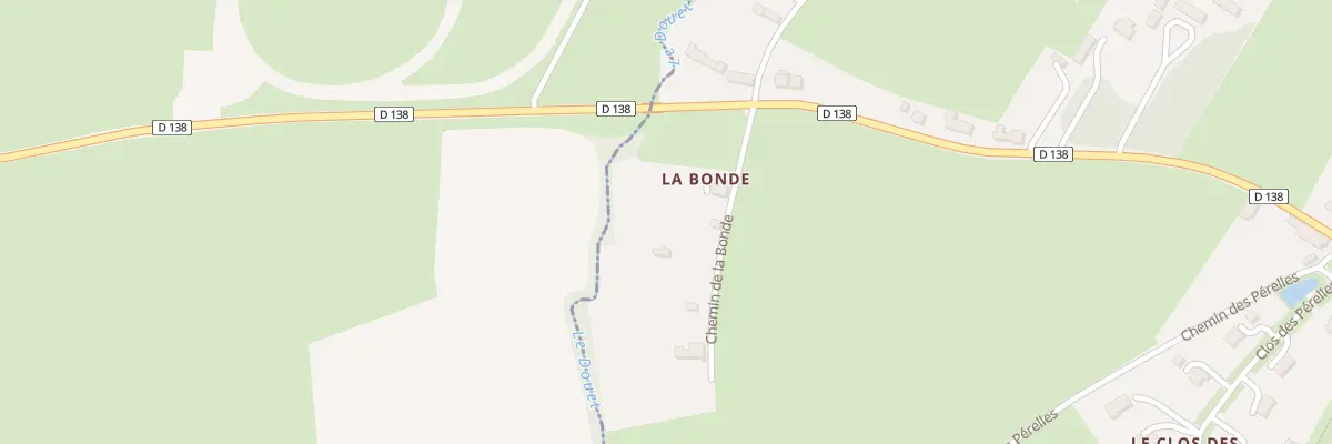 Plan du 5004 La Bonde à Cléville