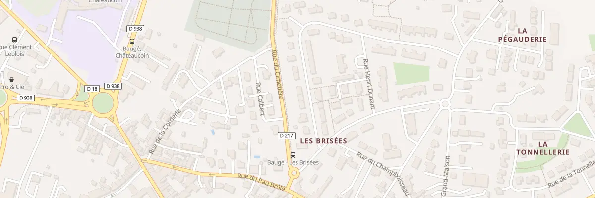 Plan du 10 Rue de Milngavie à Baugé-en-Anjou