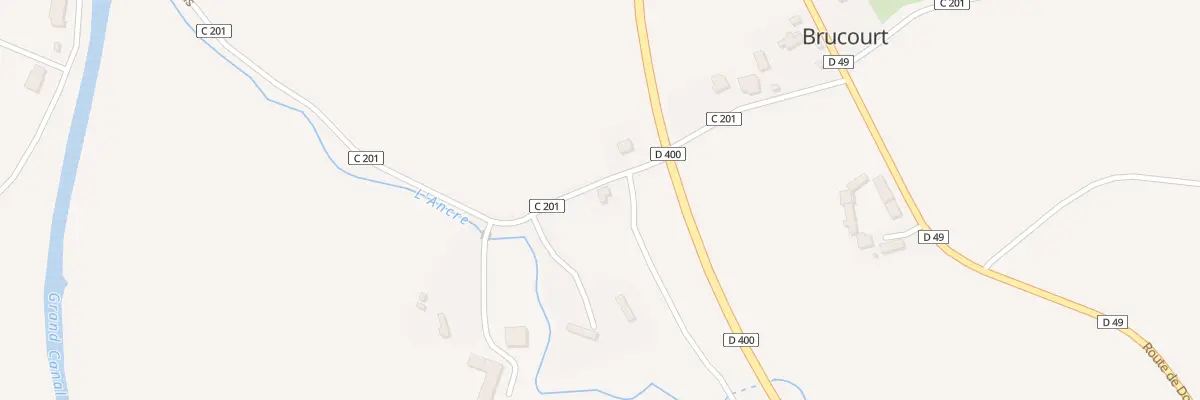 Plan du 197 Che du Marais à Brucourt