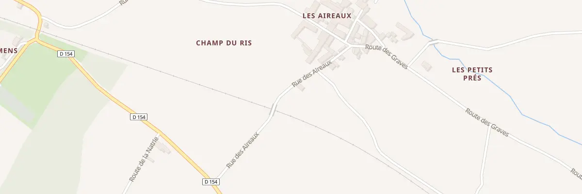 Plan du 3 Rue des Aireaux à Graves-Saint-Amant