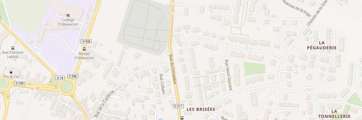 Plan du 18 Rue de Milngavie à Baugé-en-Anjou