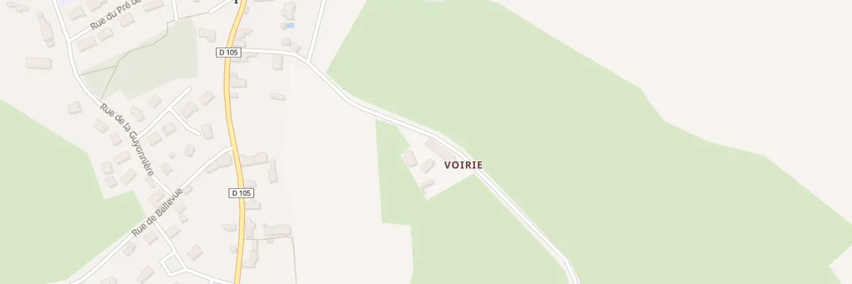 Plan du 5000 La Voirie à Mont-Saint-Jean