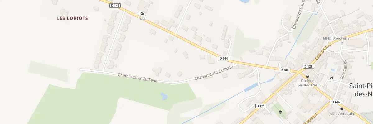 Plan du 13 Rue des Avaloirs à Saint-Pierre-des-Nids