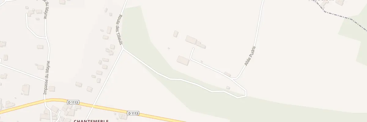 Plan du 2 Pudris à Casseuil