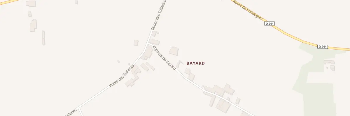 Plan du 145 Bayard à Montagne