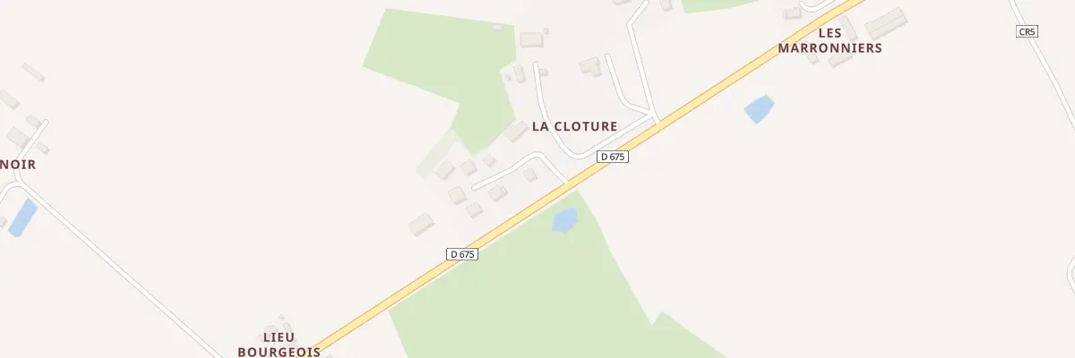 Plan du 55 All des Grands Chênes à Goustranville