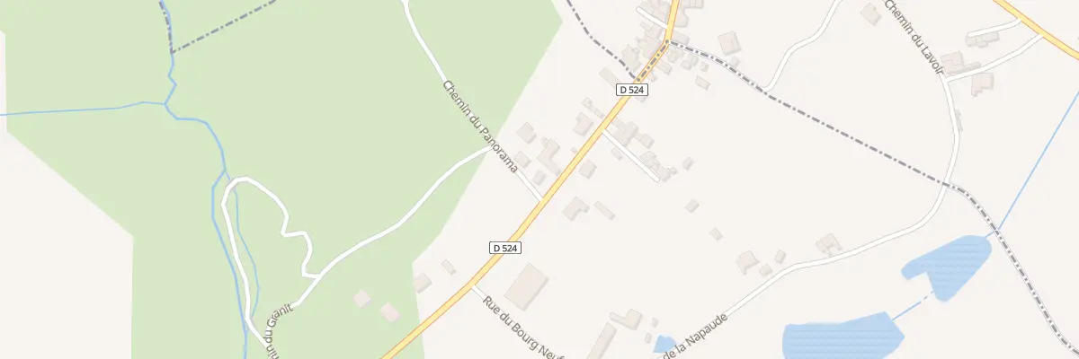 Plan du 1 Che du Panorama aux Châteliers
