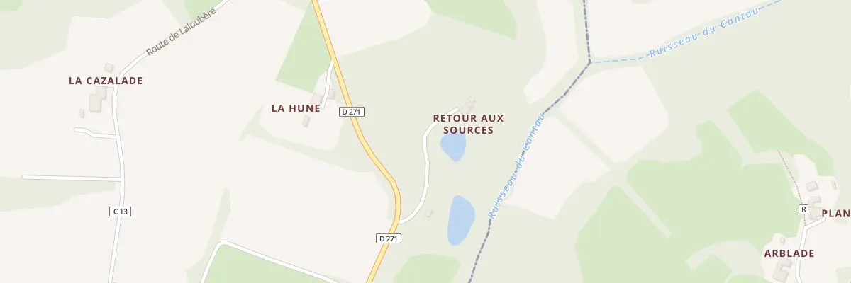 Plan du 5115 A Hageron à Maupas