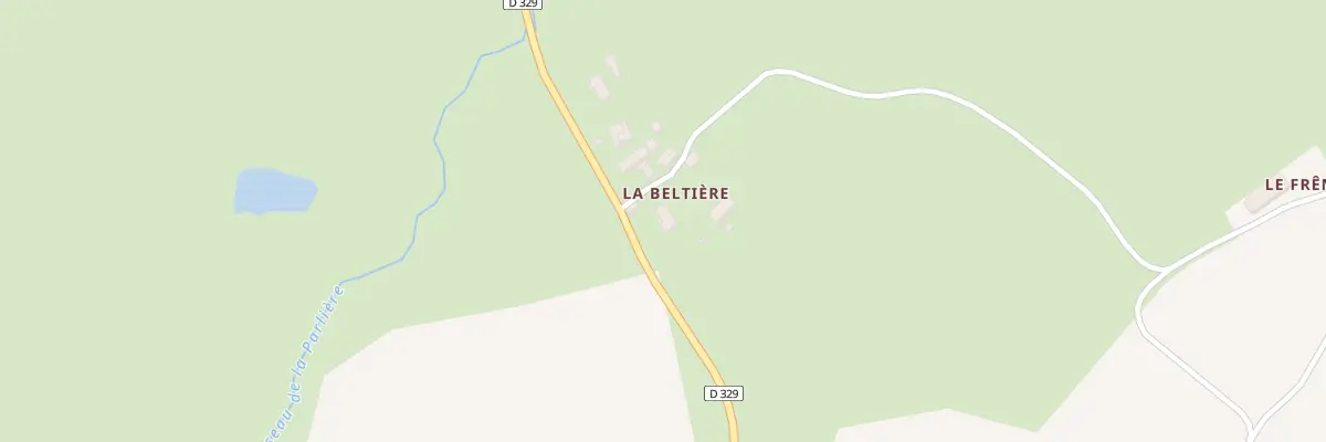 Plan du 5 La Beltière à Fomperron