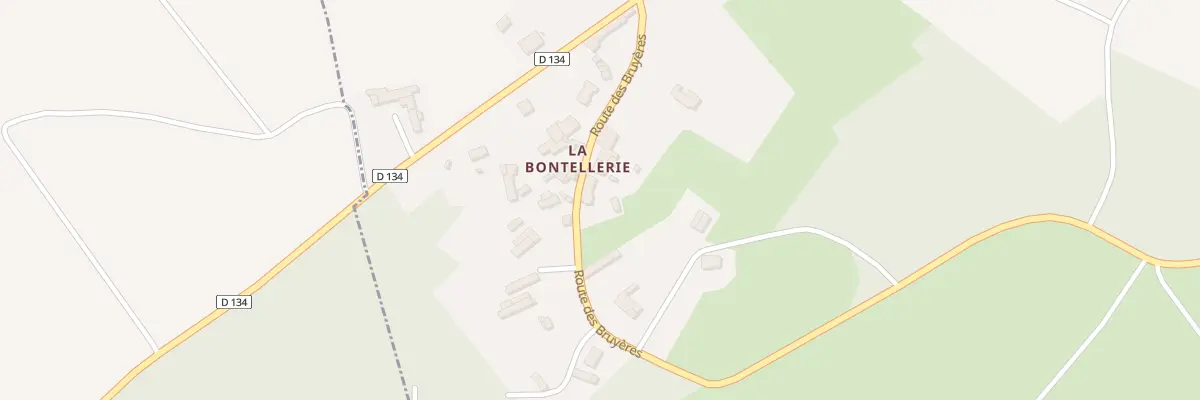 Plan du 12 Rte des Bruyères à Pressigny