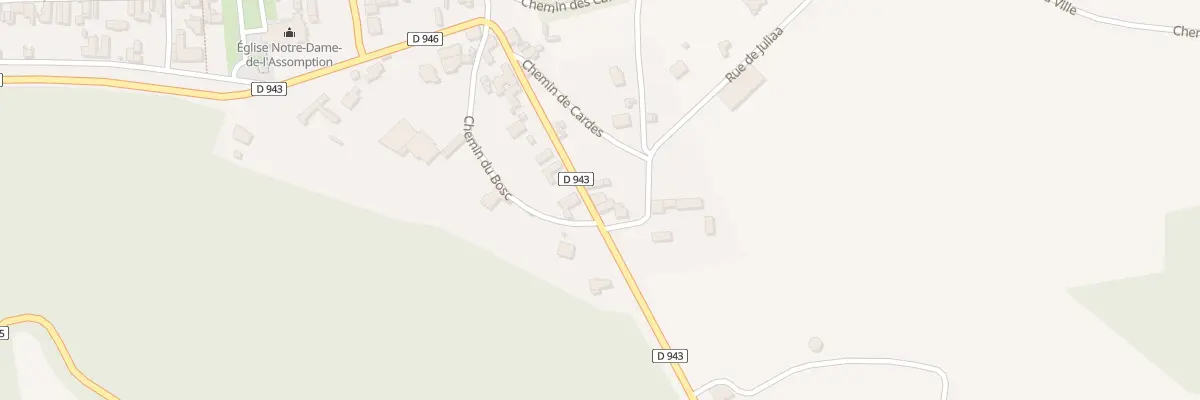 Plan du 9 Rte de Maubourguet à Lembeye