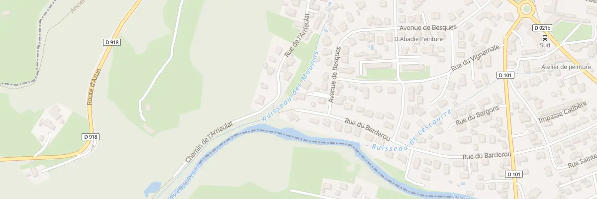 Plan du 40 Av Besques à Argelès-Gazost