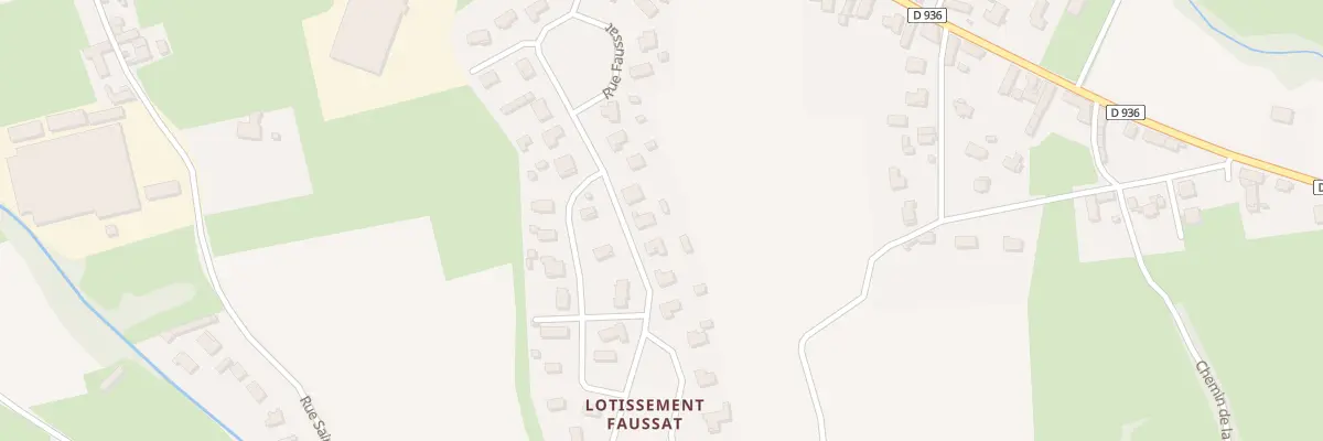 Plan du 21 Rue Faussat à Pontacq