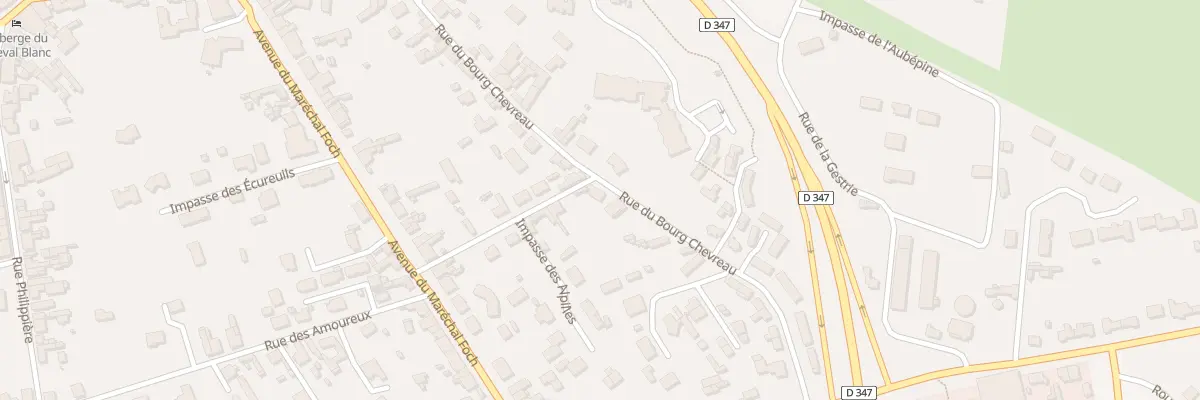 Plan du 86 Rue du Bourg Chevreau à Longué-Jumelles