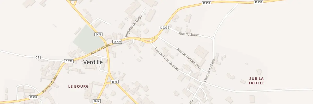 Plan du 5075 Le Bourg à Verdille