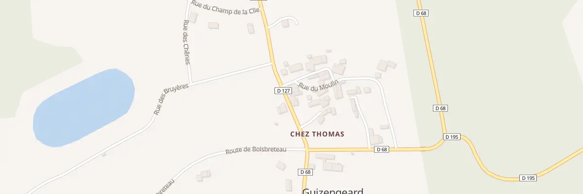 Plan du 5085 Chez Thomas à Guizengeard