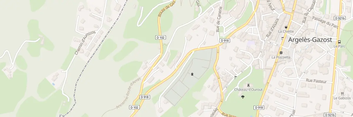 Plan du 18 Rte d’Aubisque à Argelès-Gazost