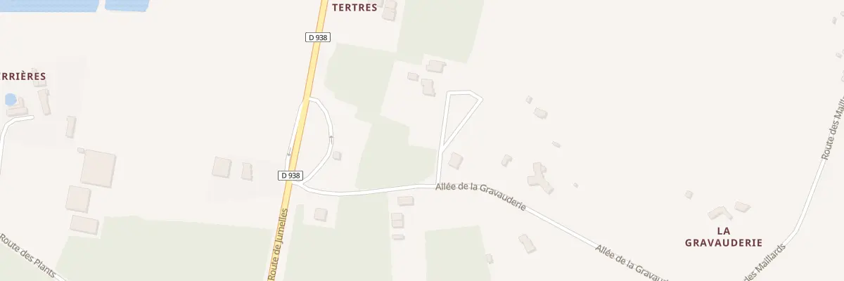 Plan du 13 All de la Gravauderie à Longué-Jumelles