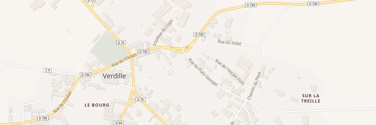 Plan du 5076 Le Bourg à Verdille
