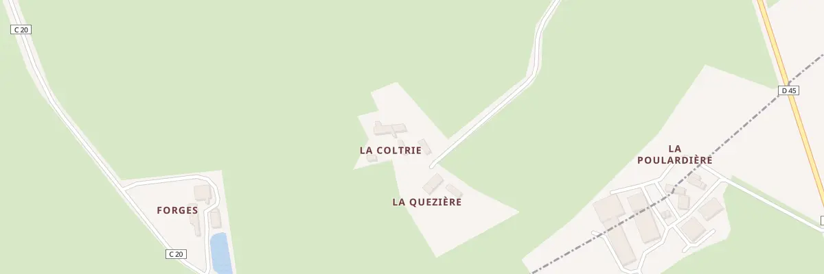 Plan du 5207 La Coltrie à Rouez