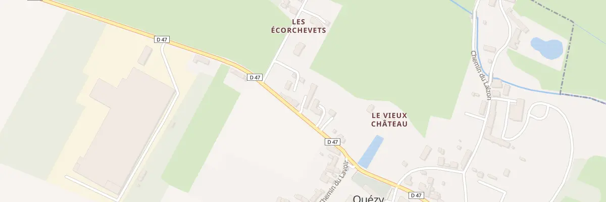 Plan du 2 Rue Auguste Lemonnier à Ouézy