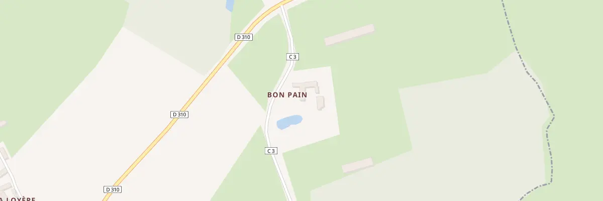 Plan du 5095 Bon Pain à Saint-Rémy-de-Sillé