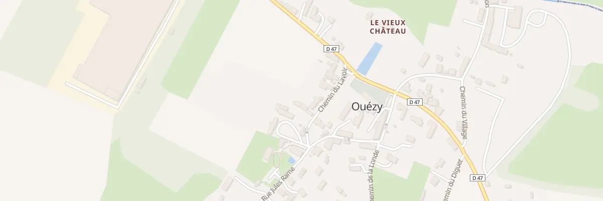 Plan du 11 Che du Lavoir à Ouézy