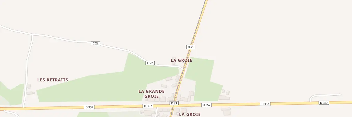 Plan du 5097 La Groie à Chassillé