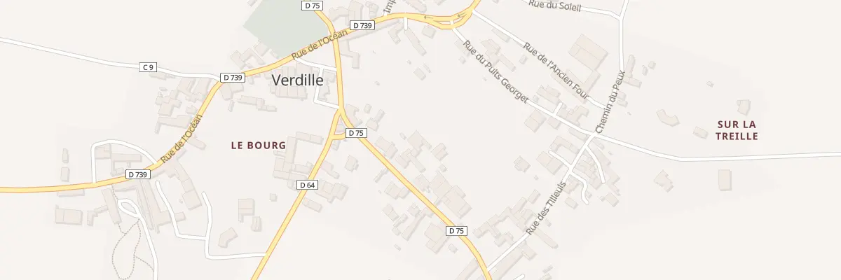 Plan du 5024 Le Bourg à Verdille