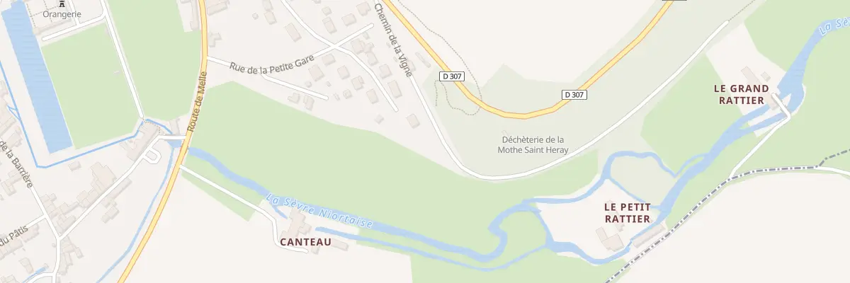Plan du 11 Rue des Jardins à La Mothe-Saint-Héray