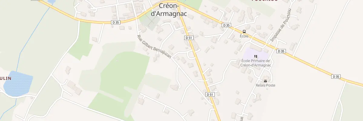 Plan du 3 Imp Charlerie à Créon-d’Armagnac