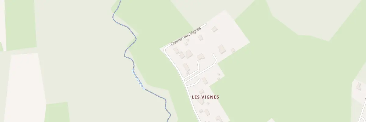 Plan du 33 Che des Vignes à Ouézy