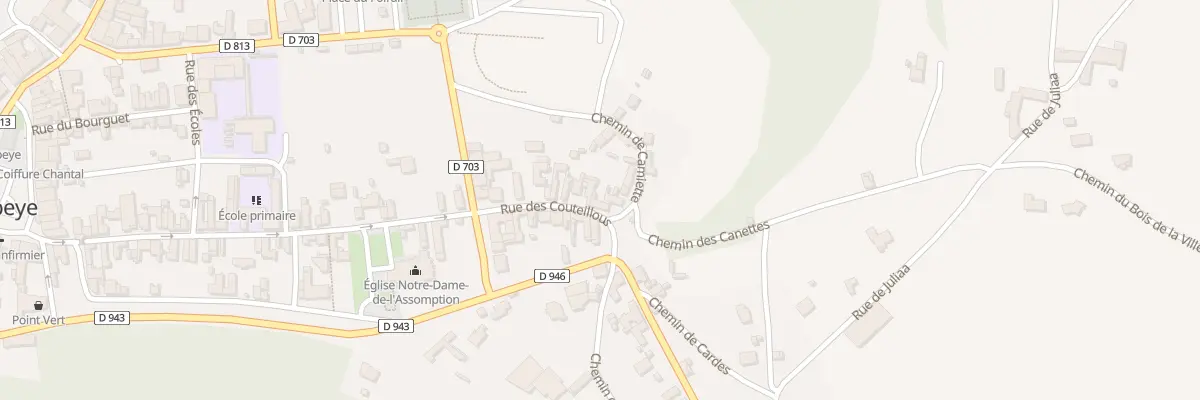 Plan du 19 Rue des Couteillous à Lembeye