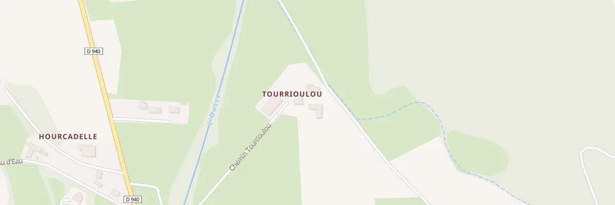 Plan du 5177 Tourrioulou à Lamarque-Pontacq