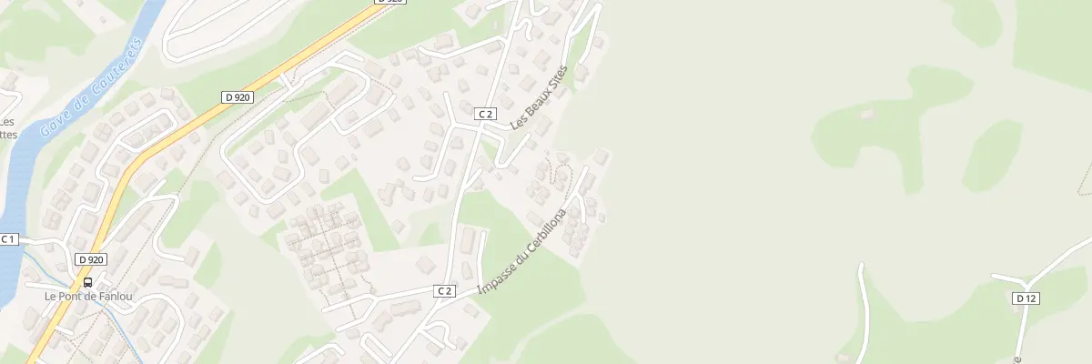 Plan du 7 Imp du Cerbillona à Cauterets